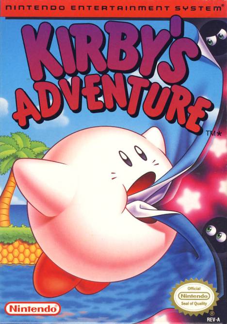 Kirby's Adventure Boxshot